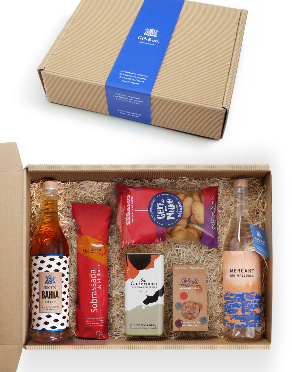 caja-regalo-productos-mallorca-pack-ginebra-ron-cestas-navidad